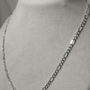 925 Silver Figaro link chain